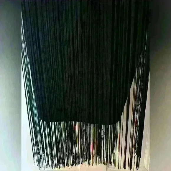 NWT- SHAKE IT OUT FRINGE BANDAGE MINI DRESS -XS - Picture 8 of 13